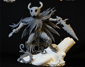 Hollow Knight スタチュー | ナイト樹脂フィギュア、ジオラマベース