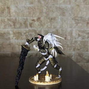 Maliketh the Black Blade | Hand-Painted Elden Ring Statue | Premium Resin Collectible| Fromsoftware Fanart figure| High Detail 12K Resin