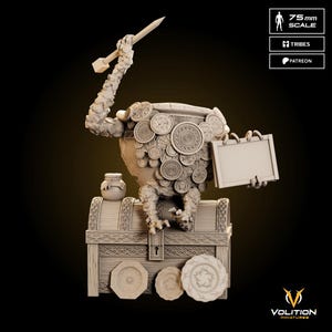 Jar Merchant Figure | Elden Ring Nightreign Statue | 32mm & 75mm | Painted or Unpainted | High Detail 12K Resin | Volition Miniatures Licens