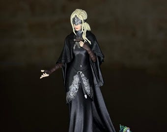 Figura del Guardián del Fuego/Estatua de Resina/Dark Souls 3, alto detalle ~100 mm de altura