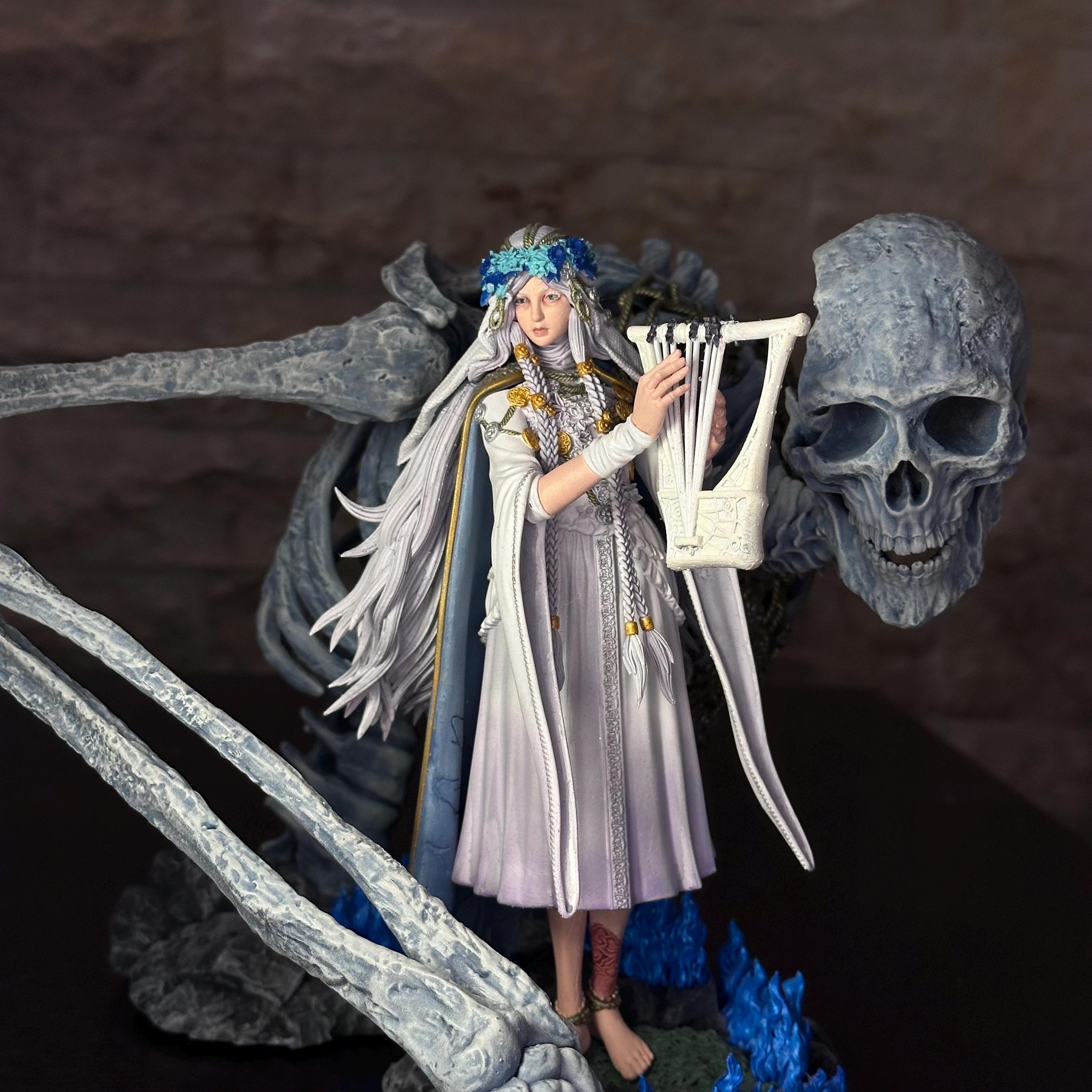 Elden Ring Revenant & Sebastian Statue | Hand-painted Resin