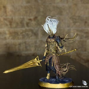 Nameless king, dark souls, resin figure diorama, gift