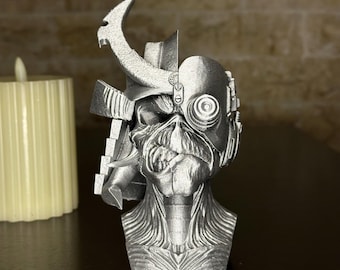 エディ・アイアン・メイデンの壁彫刻 - Etsy 日本