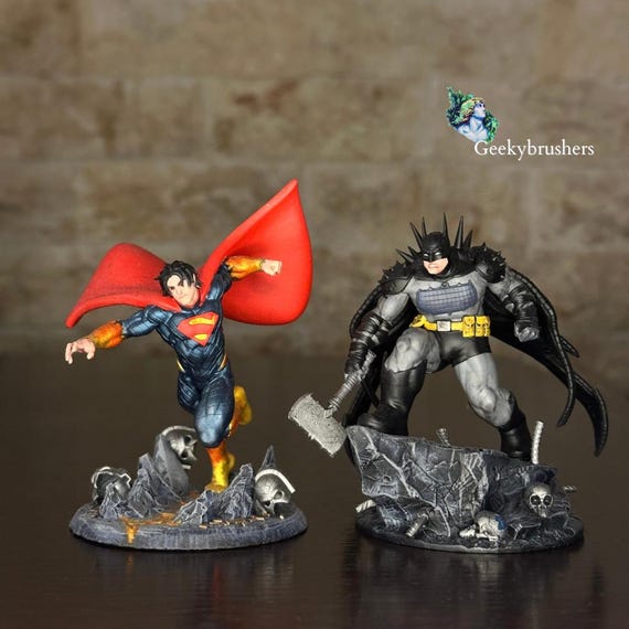 アブソリュート バットマン 75mm ミニチュア | 塗装済みまたは未塗装