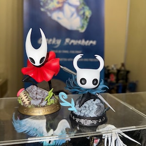 Hollow Knight レジンフィギュア | 手描きまたは未塗装 12K プリント