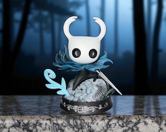 ホロウナイト　ホロウ　ホーネット　フィギュア　レジンランプ　レジンアート Hollow Knight レジンフィギュア | 手描きまたは未塗装 12K プリント