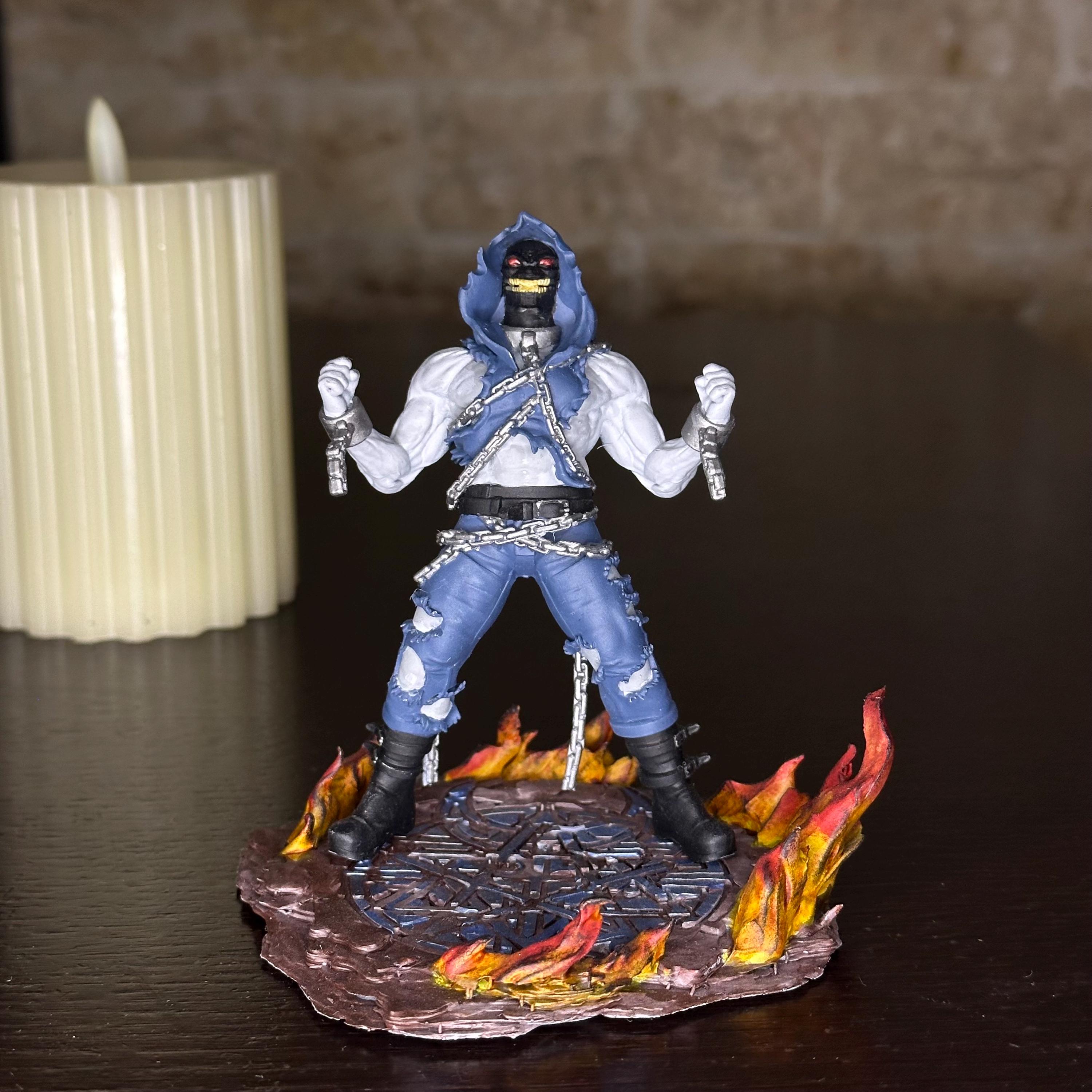 Disturbed Mascot Resin Statue: Metal Band Fan Art Diorama (10cm