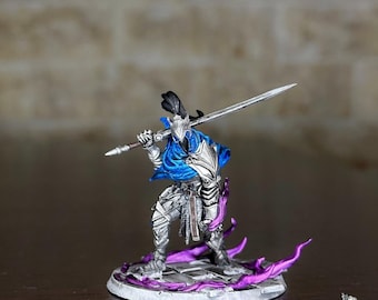 Artorias Abysswalker Miniature | Dark Souls Resin Figure, Painted or Unpainted