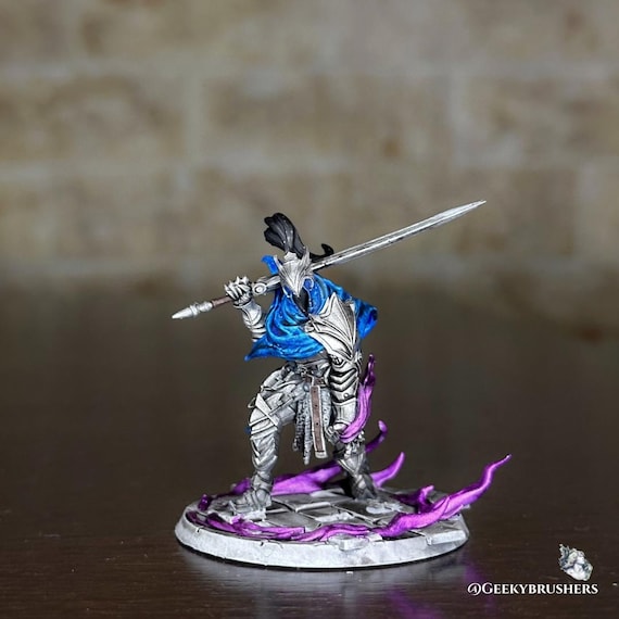 Hand-cast resin miniature of Artorias the Abysswalker — available painted or raw for hobbyists — the kind of niche Dark Souls collectible you won't find at GameStop.