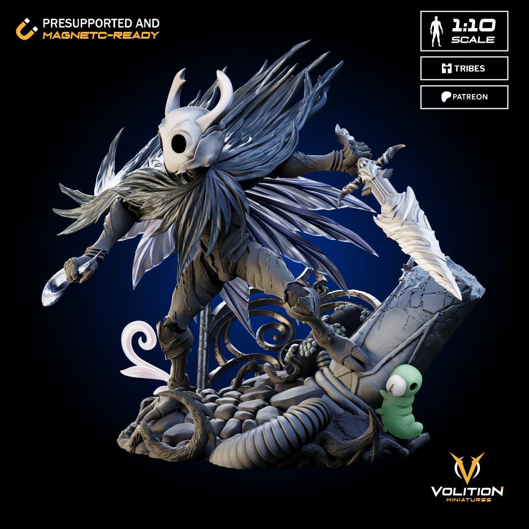 Hollow Knight の騎士 | 1:10 スタチュー | 非常に精巧