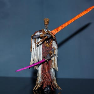Dark Souls figure Pontiff Sulyvahn, resin statue, gamer gift, collectible, diorama, fan art