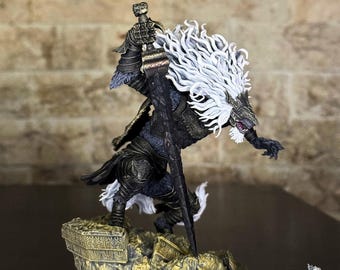 黒刃マリケス スタチュー | エルデンリング 16Kレジンフィギュア