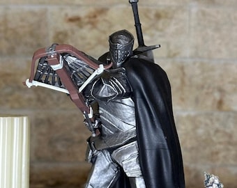 Blackgaol Ritter Elden Ring Figur-Miniatur-Statue | Handbemalte Fan Kunst Statue aus Resin