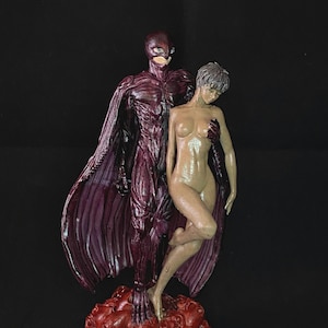 Femto & Casca – Eclipse Diorama Statue |Painted or Unpainted | Berserk anime merch