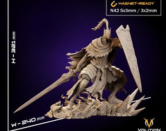 深淵の歩みアルトリウス| 1:10 ダークソウル スタチュー | 非常に精巧