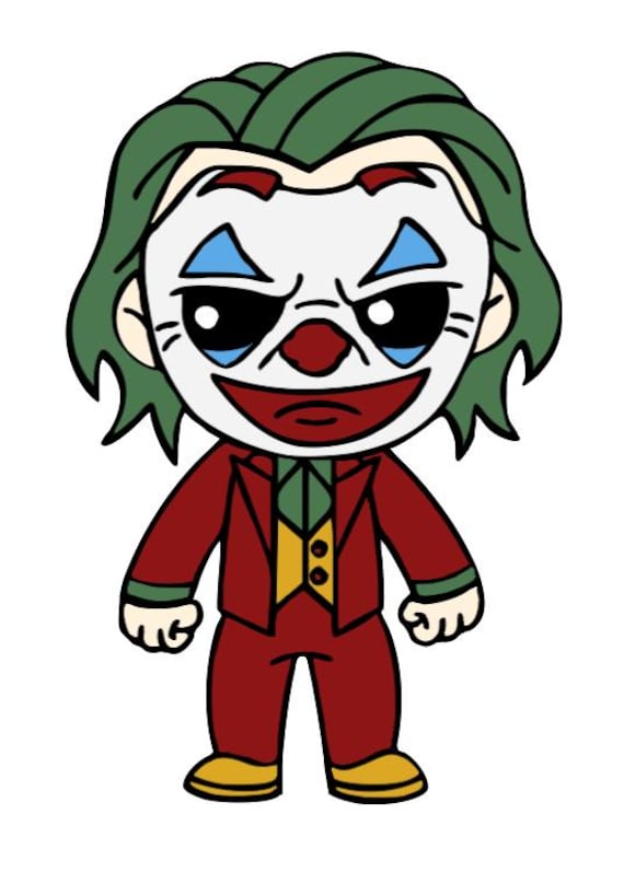 Joker, Classic Joker - Cricut PNG Easy Cut Sublimation File