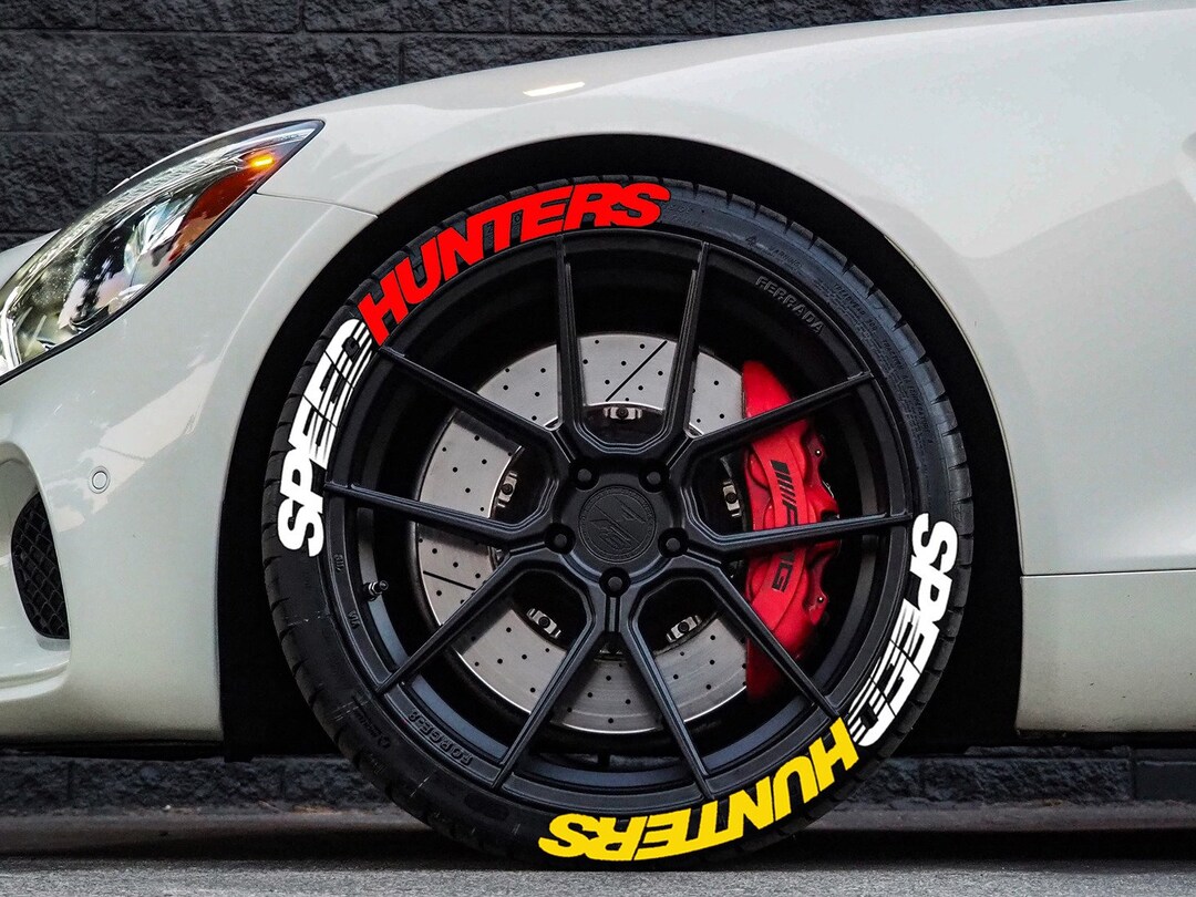 SPORT Tire Lettering Permanent Sticker 1.06 For 14-22 8 Wheel Decal Kits - Foto 11
