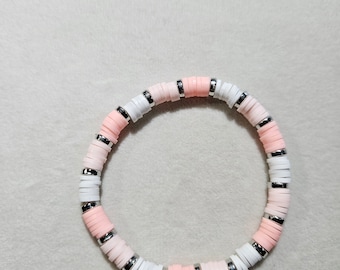 Plastic Clay bead bracelet