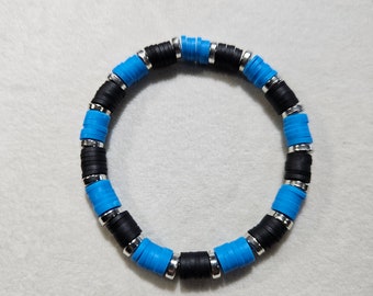 Clay bead bracelet