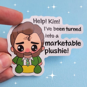 Chibi Harry DuBois Sticker: Disco Elysium Vinyl Decal