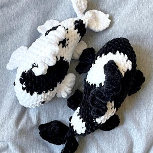Crochet Yin Yang Koi Fish Amigurumi