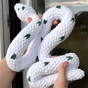 Crochet Snake Amigurumi - Handmade Plush Toy