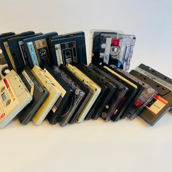 Blank Cassette Tapes Etsy