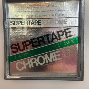 SUPERTAPE fita em branco arte cromada