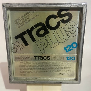 Arte em fita virgem Tracs Plus 120