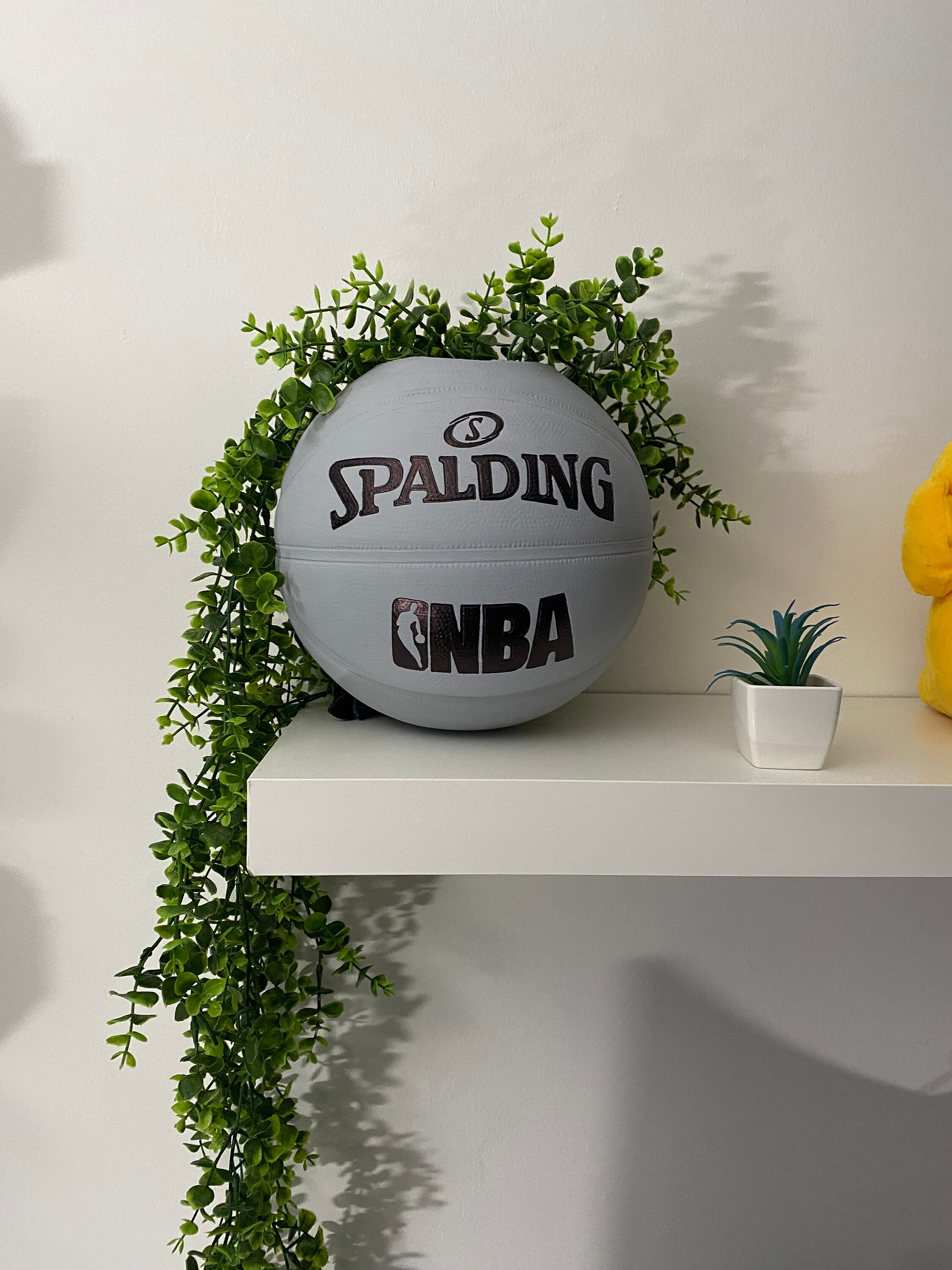 Basketball Flower Pot Etsy