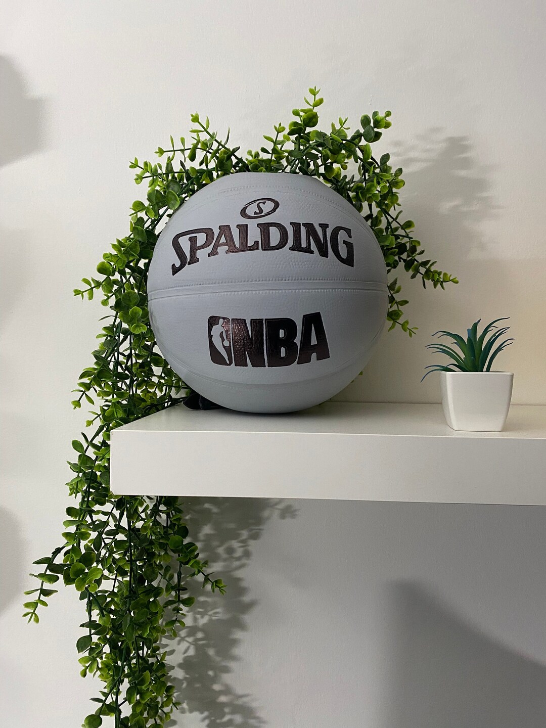 Basketball Flower Pot Etsy