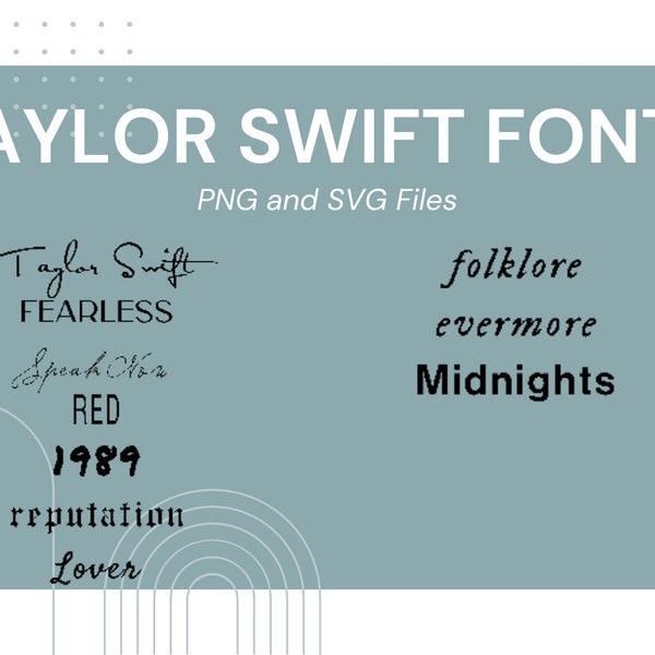 Folklore Font for Cricut Etsy