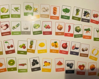 Awakening card - Fruits & Vegetables