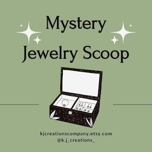 Mystery Jewelry Scoops Lucky Scoop Grab Bag Beaded Wire Jewelry Small Big Scoops Bracelet Necklace Earring Ring Big Scoop Freebies Included