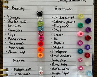 Mystery Bead Scoop: Beauty, Stationery, Fidget Surprise Bag