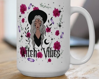 Witch Vibes Mug - Halloween, Fall, Autumn, Witchcraft Gift