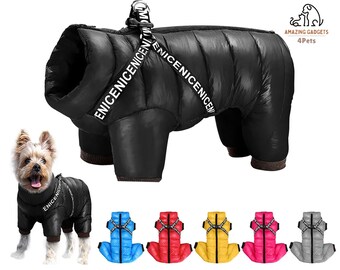 Winter Pet Dog Clothes Super Warm Dog Jacket Coat Waterproof Small Medium Large Dogs Clothing Winter Riders Snow Cold Weather Warm Clothes