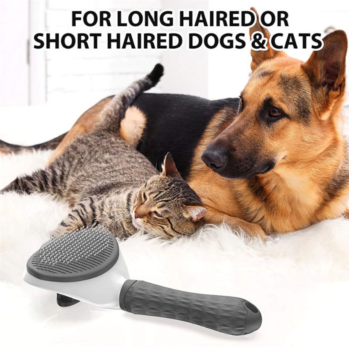 Hair Brush Grooming And Care  For Long and Short Hair Dogs image 7
