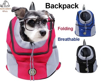 Pet Backpack - Carriers for Small Cats and Dogs - Dog and Cat Transport - Travel