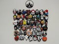 Horror Character Style selection of Croc Charms, Shoe Charms, Jibbitz, bracelet charms