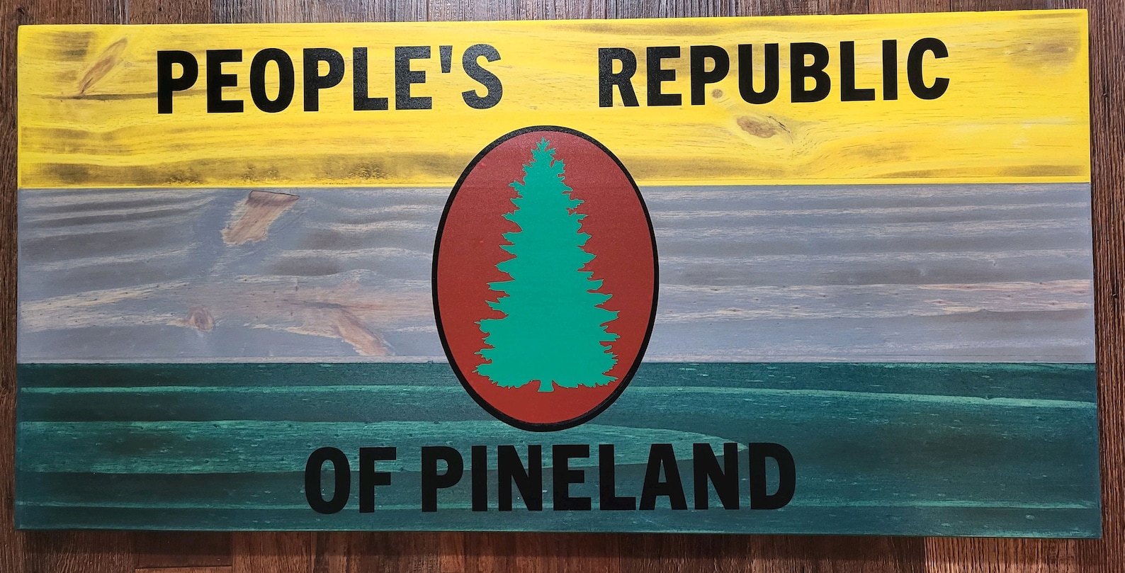 Wooden Flag, US Army Special Forces, People's Republic of Pineland