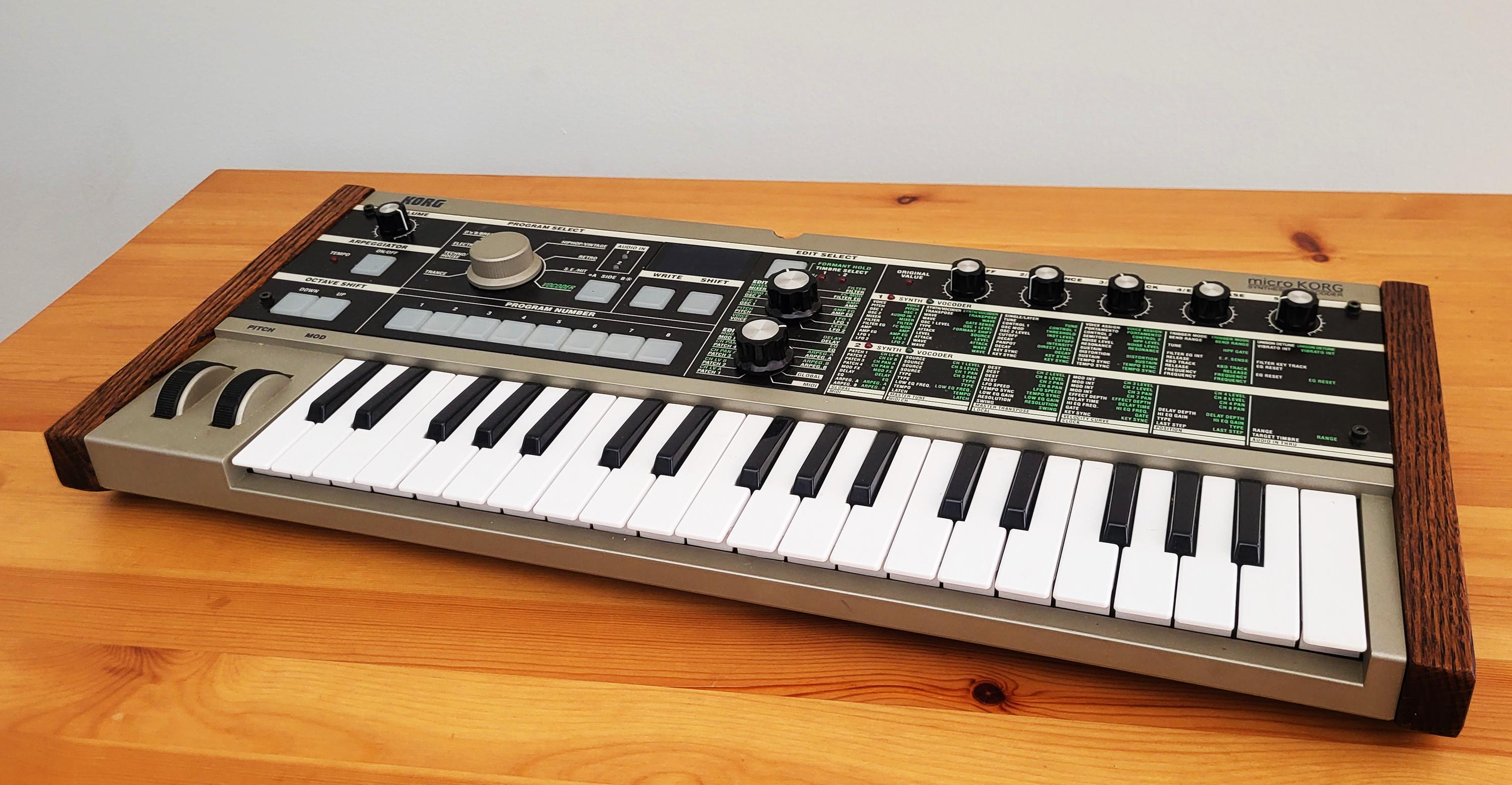 Handmade Solid Oak Side Panels for Microkorg - Etsy