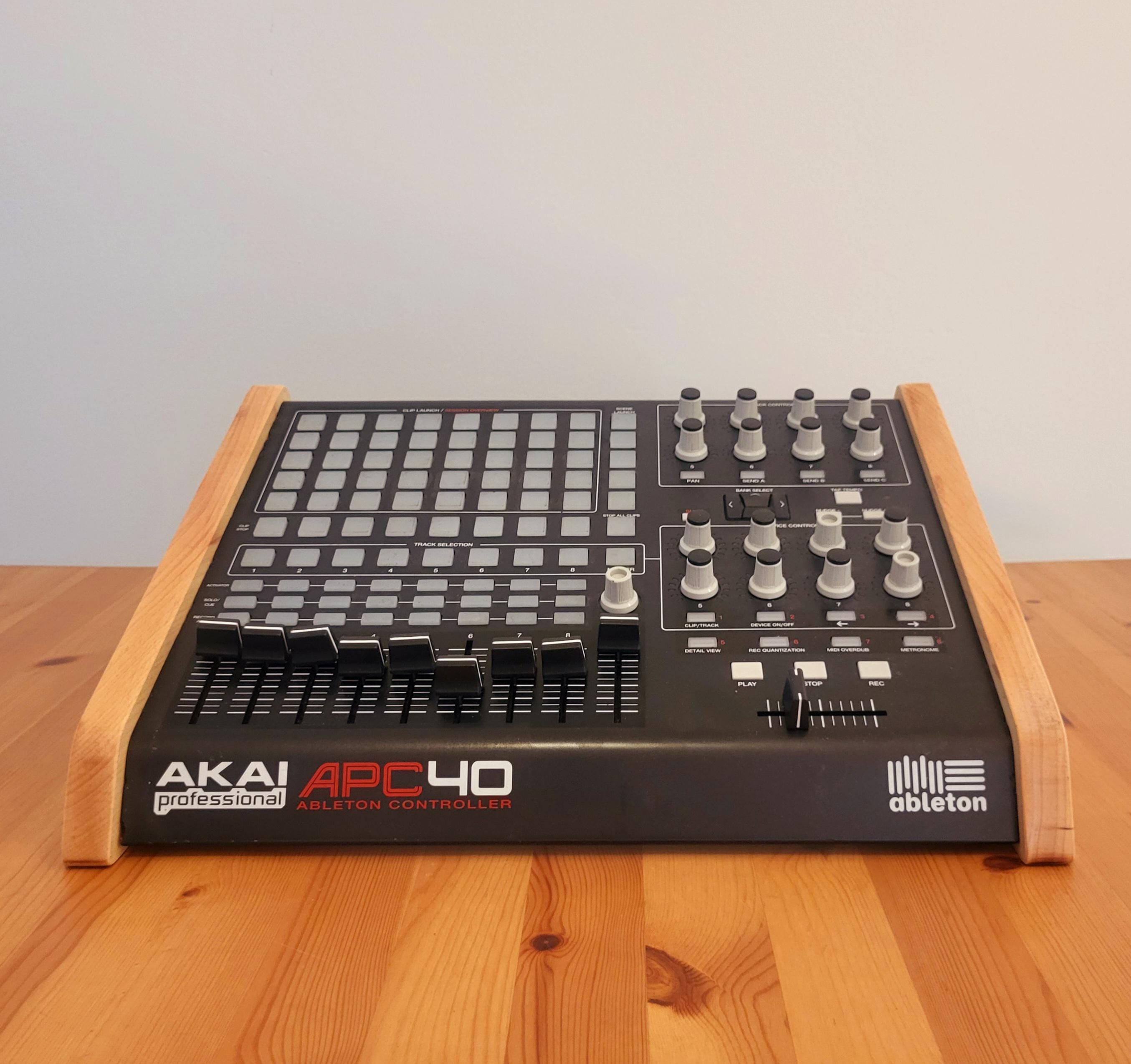 Custom Handmade Wood Side Panels for Akai APC40 Ableton Live