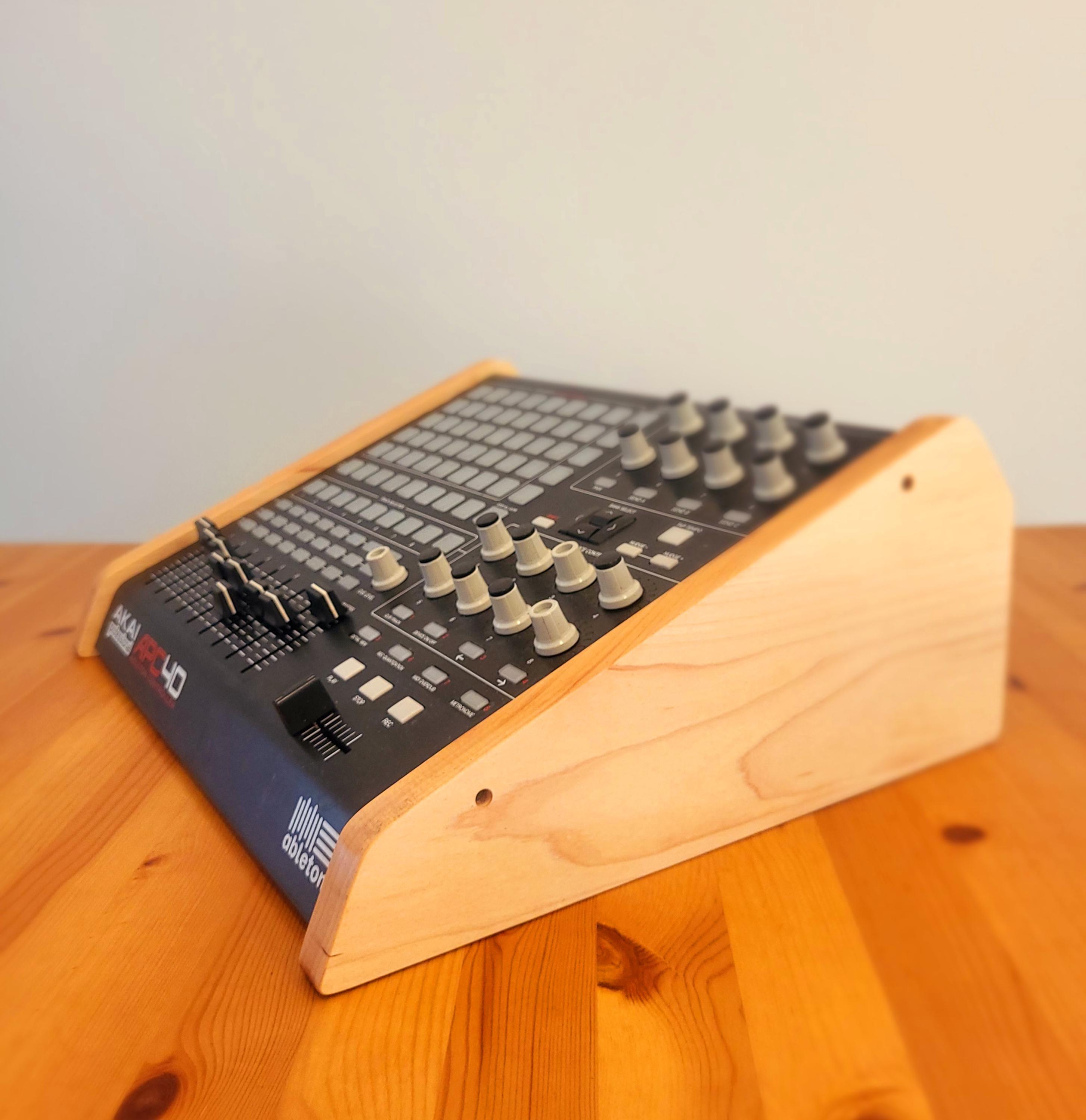 Custom Handmade Wood Side Panels for Akai APC40 Ableton Live