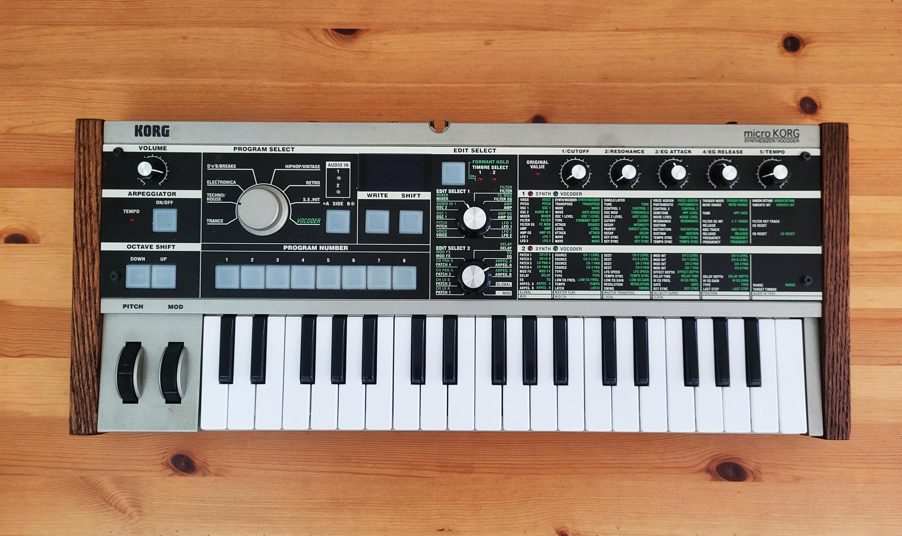 Handmade Solid Oak Side Panels for Microkorg - Etsy