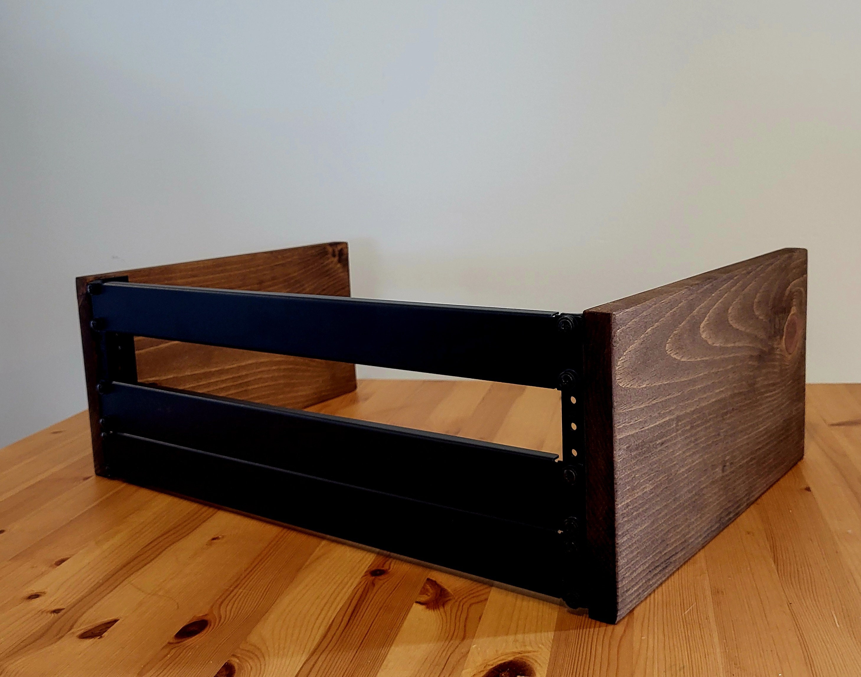 Custom Handmade Wooden Side Panels for 4U or 2U Rack Mount Pro