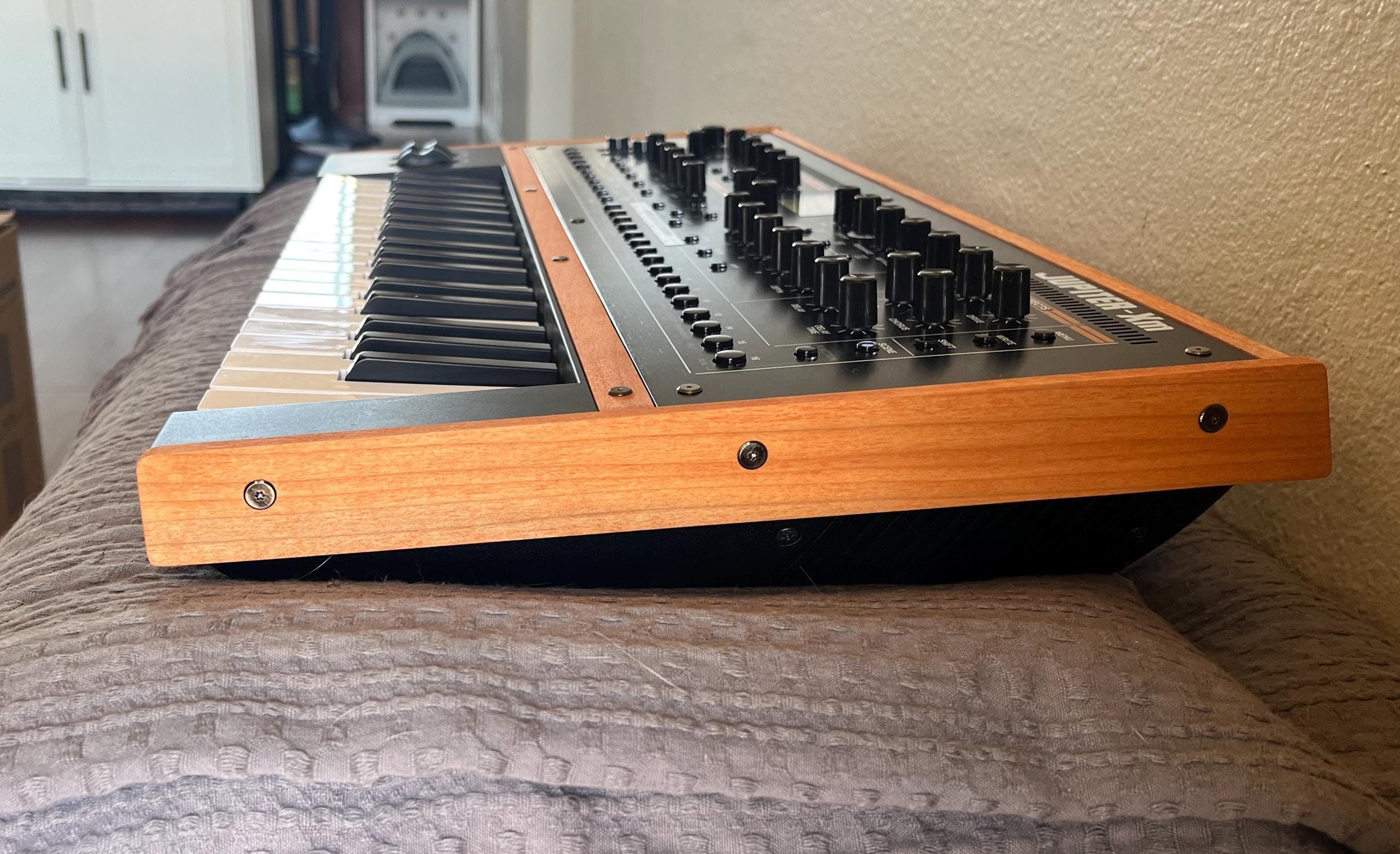 Custom Handmade Wooden Make-over for the Roland Jupiter Xm - Etsy