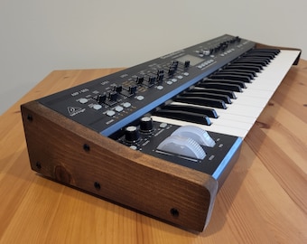 Custom Handmade Wood Panels for the Behringer Deepmind