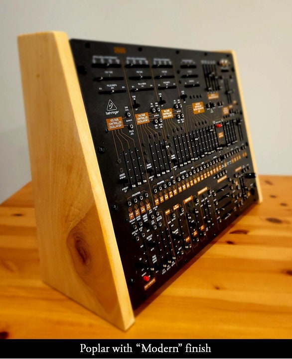 Custom Handmade Wooden Side Panels for Behringer 2600 or 8U Rack