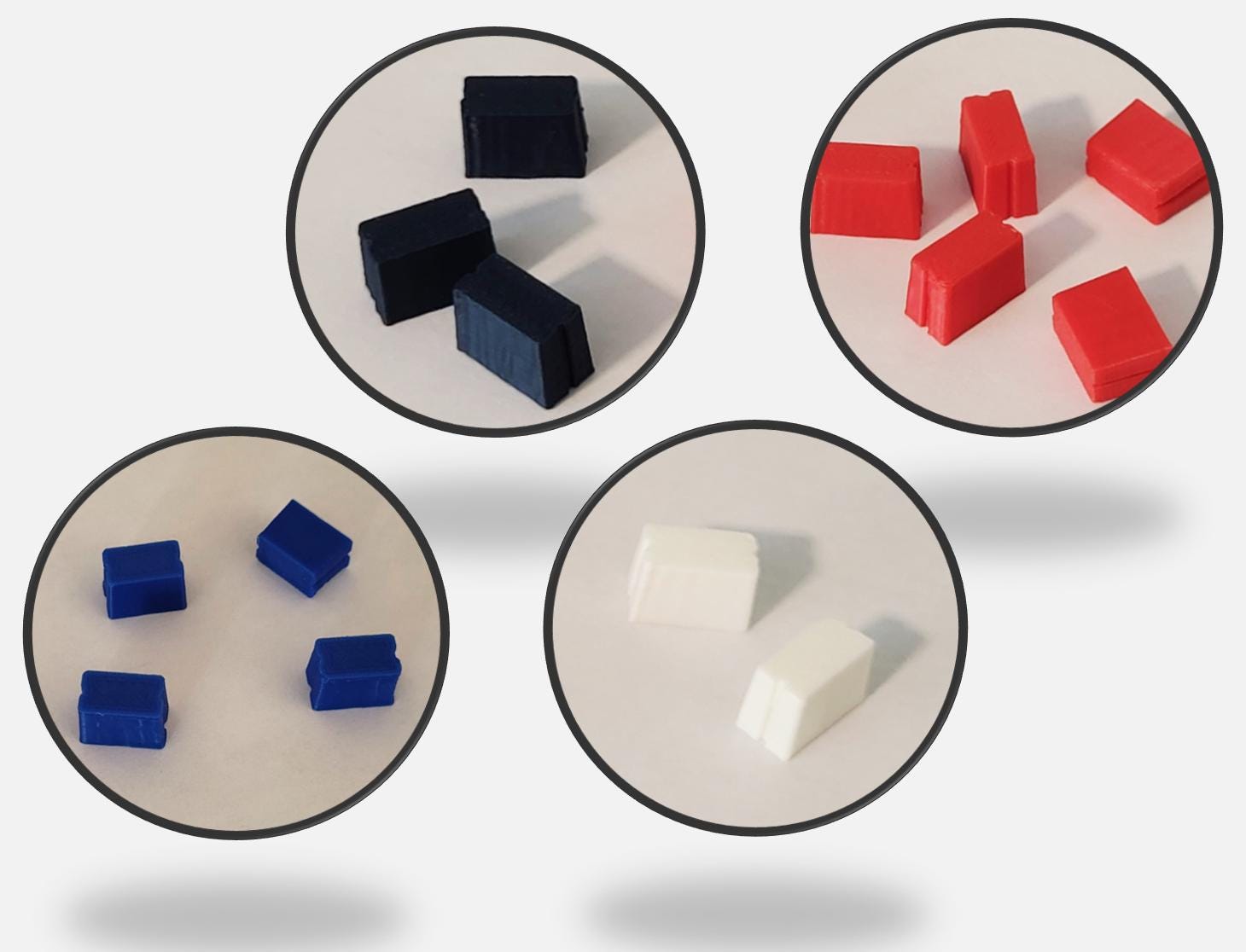 3D Printed Fader Caps – Custom Plastic Knobs for Synthesizers